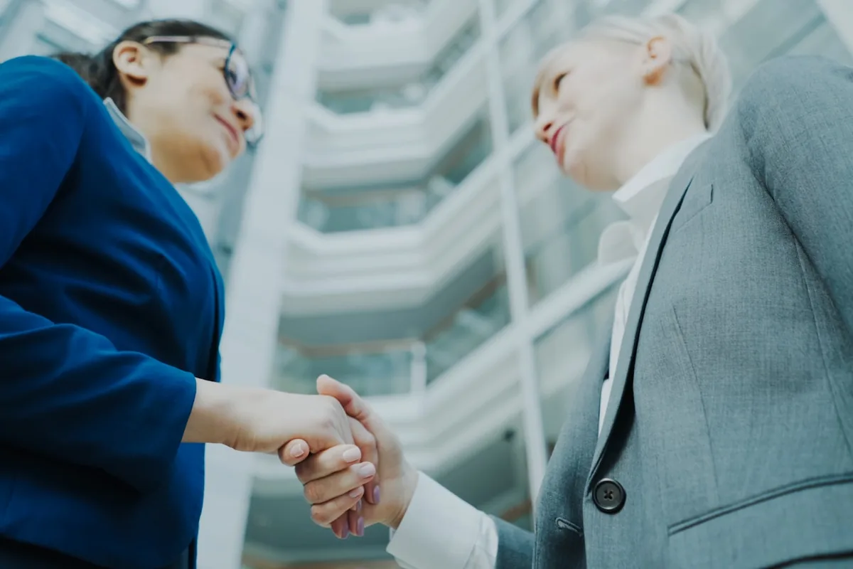 A Rule Seven strategist ready to talk with a prospective law-firm client.