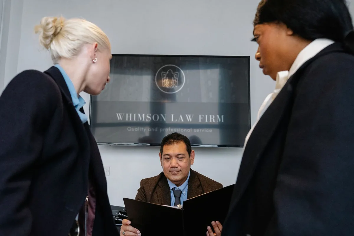 A team reviewing how a law firm appears in AI-generated search answers.