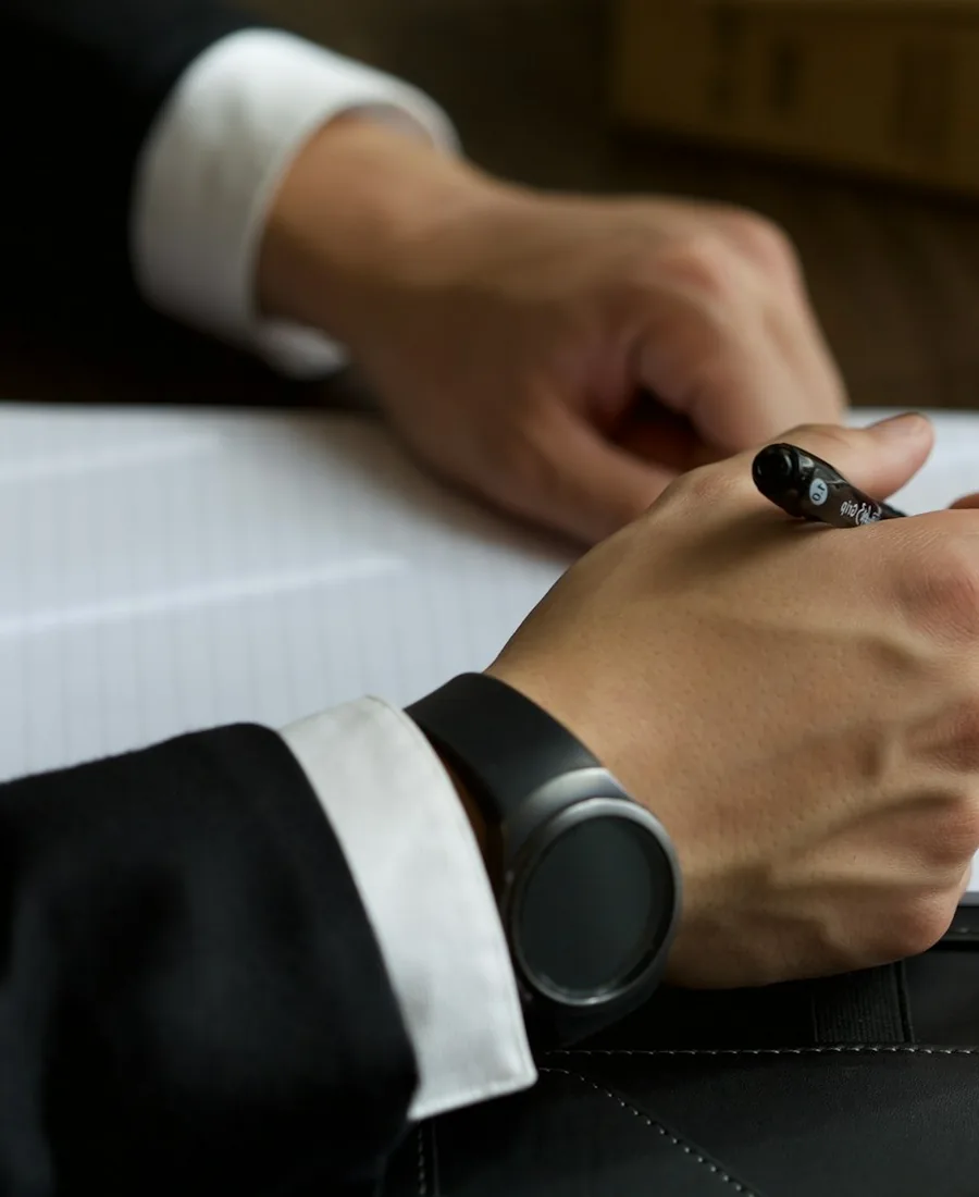 A writer drafting a compliant practice-area page for a law firm.